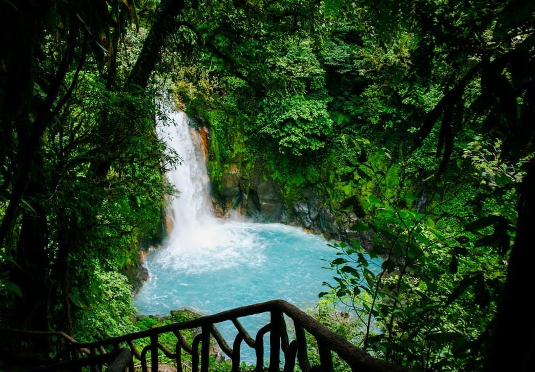 A Hidden Blue Paradise in Costa Rica